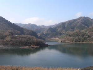 奥野ダム（松川湖）